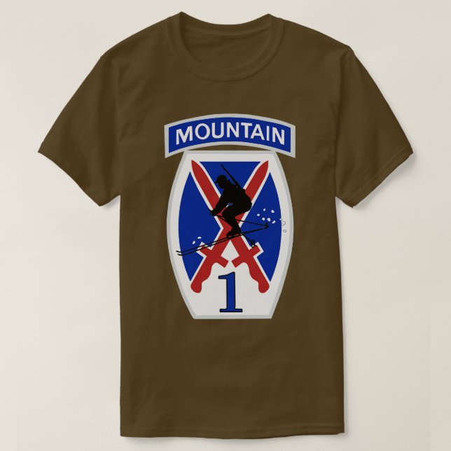 Camiseta Brigada 10ª Divisão de Montanha (Frente do Design)