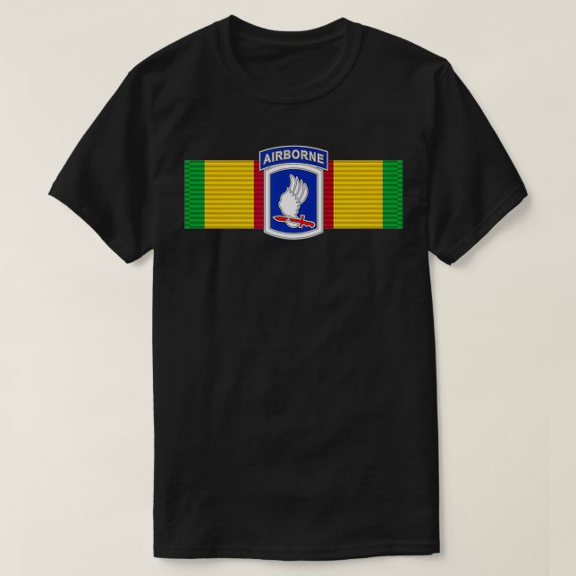 Camiseta Brigada aérea 173 - Veterano do Vietname (Frente do Design)