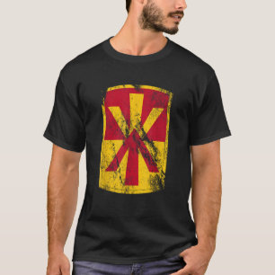 Camiseta Brigada de Artilharia da Defesa Aérea da 11 Patch 