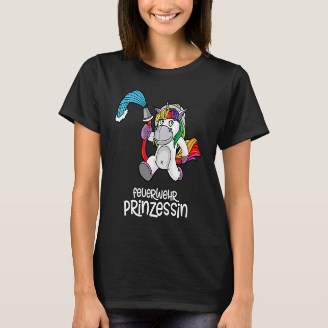 Camiseta Brigada de Bombeiros Unicórn (Frente)