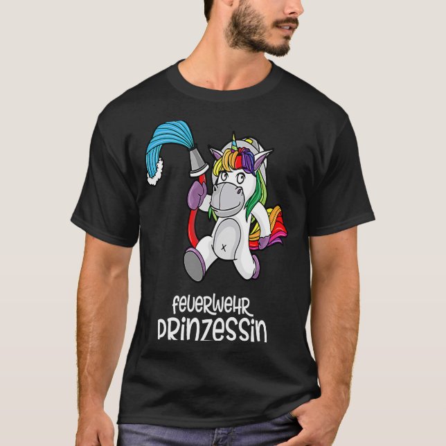 Camiseta Brigada de Bombeiros Unicórn (Frente)
