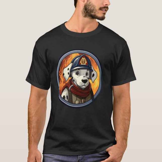 Camiseta Brigada de Incêndio Canino (Frente)