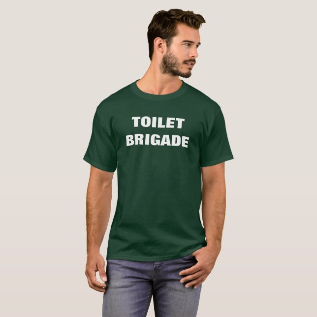 CAMISETA BRIGADA DO TOALETE (Frente Completa)