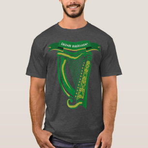 Camiseta Brigada Irlandesa para o Presente da Guerra Civil