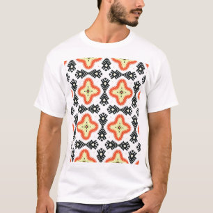 Camiseta Bright Carpet: Ornamento Etnico Aztec