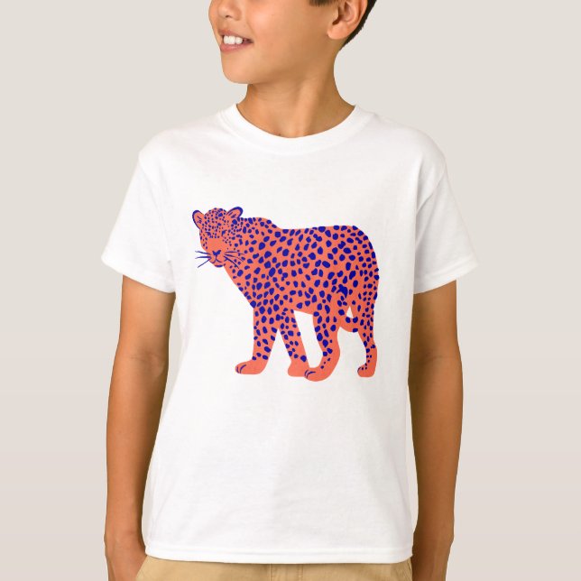 Camiseta Bright Leopardo (Frente)