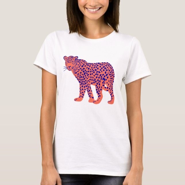 Camiseta Bright Leopardo (Frente)
