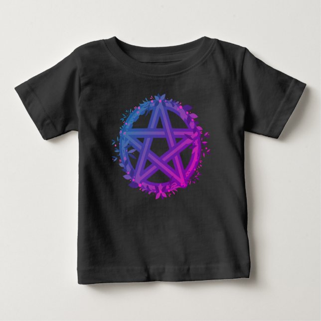 Camiseta Bright Pentacle Wreath (Frente)