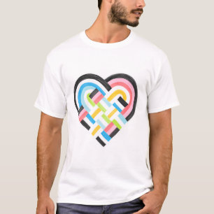 Camiseta Bright Tropical de Sinalizador de Orgulho de Queer