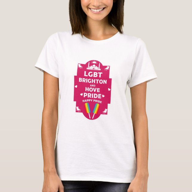 Camiseta Brighton Orgulho gay (Frente)