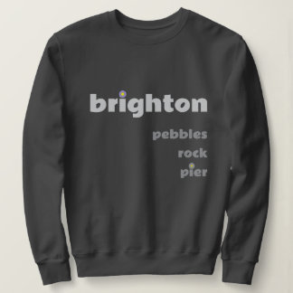 Camiseta Brighton Pebbles Rock Pier Sweater