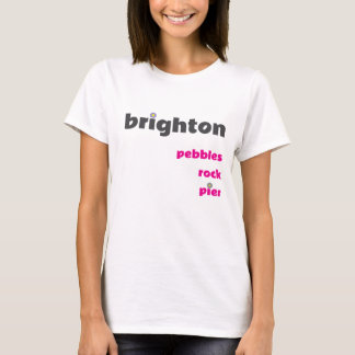 Camiseta Brighton Pebbles Rock Pier W Tee
