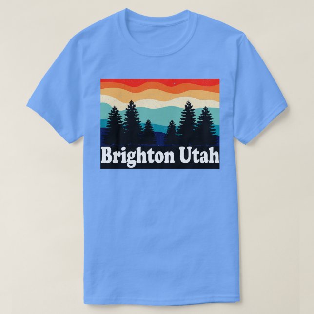 Camiseta Brighton Utah Retro (Frente do Design)
