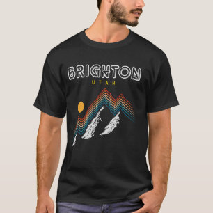 Camiseta Brighton, Utah - USA Ski Resort 1980s Retro