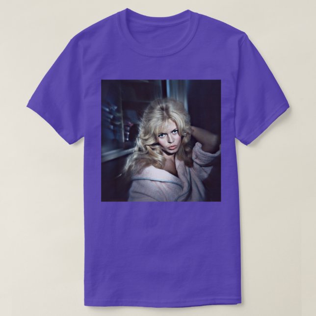 Camiseta Brigitte Bardot atriz 3 (Frente do Design)
