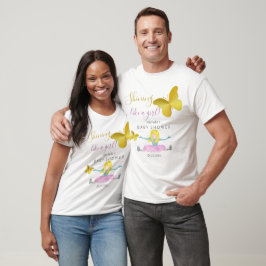Camiseta Brilhando Como Uma Ilustração em Aquarela de Menin