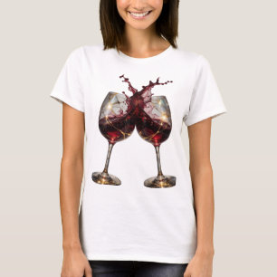 Camiseta Brilhante Arte de Texto 3D em Prata 'PARABÉNS À BO