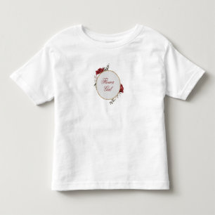 Camiseta Brilhante Blush & White Roses Flores