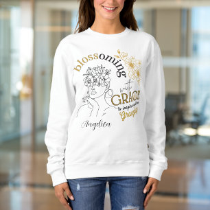 Camiseta Brilhante moderno com o empoderamento das mulheres