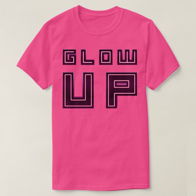 Camiseta Brilhar 80s Neon (Frente do Design)