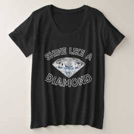 Camiseta Brilhar Como Um Diamante