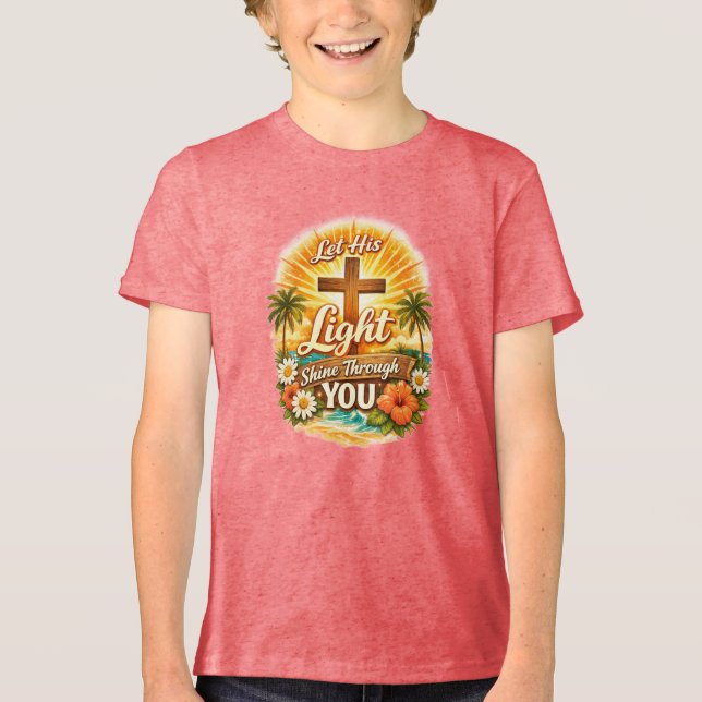 Camiseta Brilhe Através de VOCÊ (Frente)
