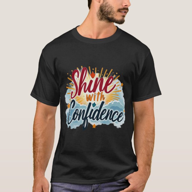 Camiseta Brilhe com Confiança (Frente)