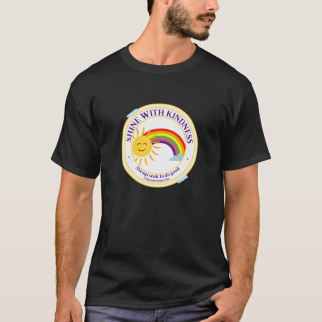 Camiseta Brilhe com Gentileza (Frente)