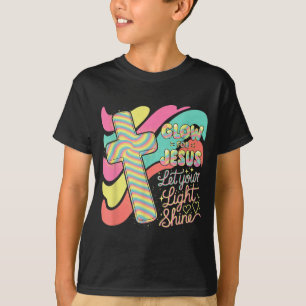 Camiseta Brilhe Por Jesus Fé Cristã Leão Deus Cristianismo