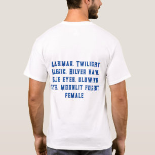 Camiseta Brilho ao Luar: O Caminho do Clérigo do Crepúsculo