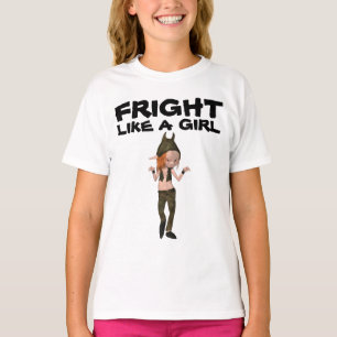 Camiseta BRILHO COMO UMA MENINA, FELIZMENTE Elf Girls T-shi