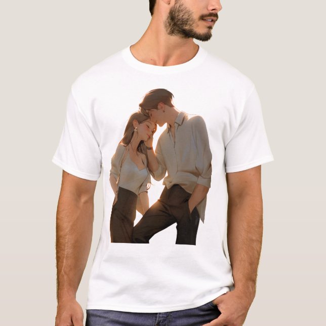Camiseta Brilho de Amor Eterno (Frente)