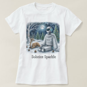 Camiseta Brilho do Solstício de Inverno Graça do Cervo Send
