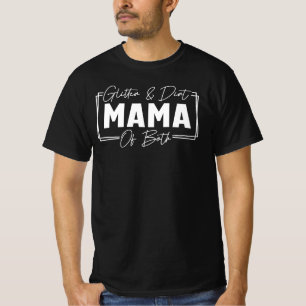 Camiseta Brilho E Sujeira Mamãe De Ambos