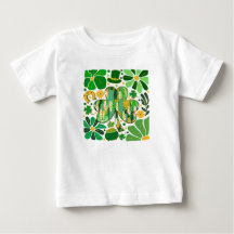 Brilho Floral Boho Dia de São Patrício Trevo