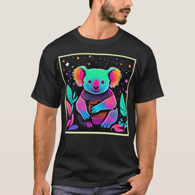 Camiseta Brilho no Dark Koala (Frente)