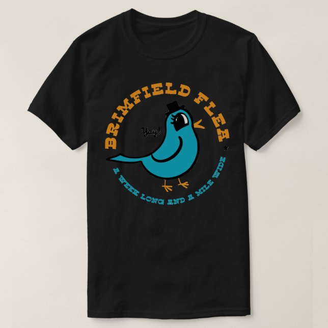 Camiseta Brimfield Flea Essential (Frente do Design)