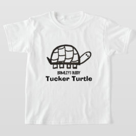 Camiseta Brimley Buddy Kid's "Color-Me" T ~ Turtle Tucker