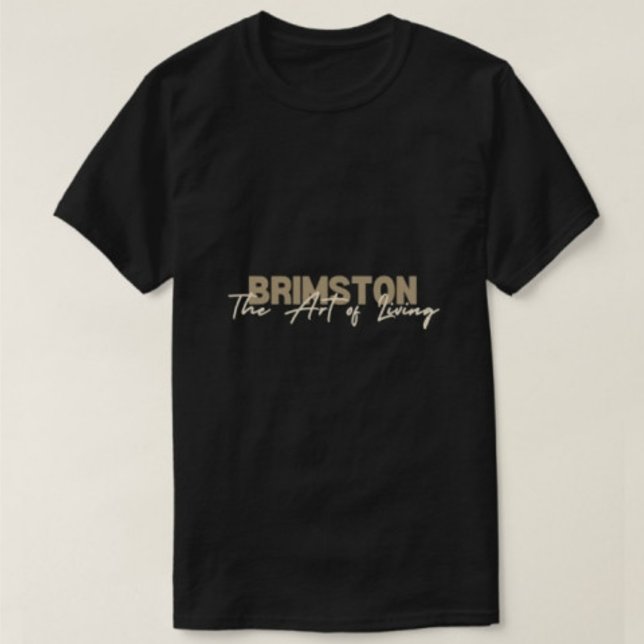 Camiseta Brimstone The Art Of Living Modern Black Men (Criador carregado)