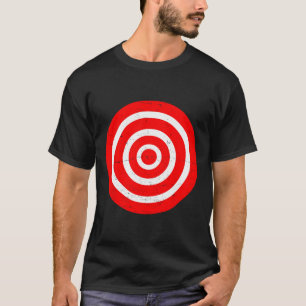Camiseta Brincadeira Bullseye Target Bulls Brincadeira Olho