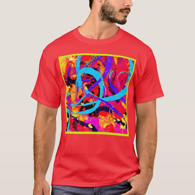 Camiseta Brincadeira Colorida Cheerful (Frente)