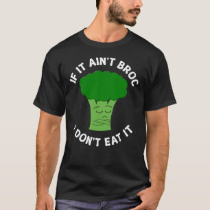 Camiseta Brincadeira de Brócolis Divertida para Amantes de 