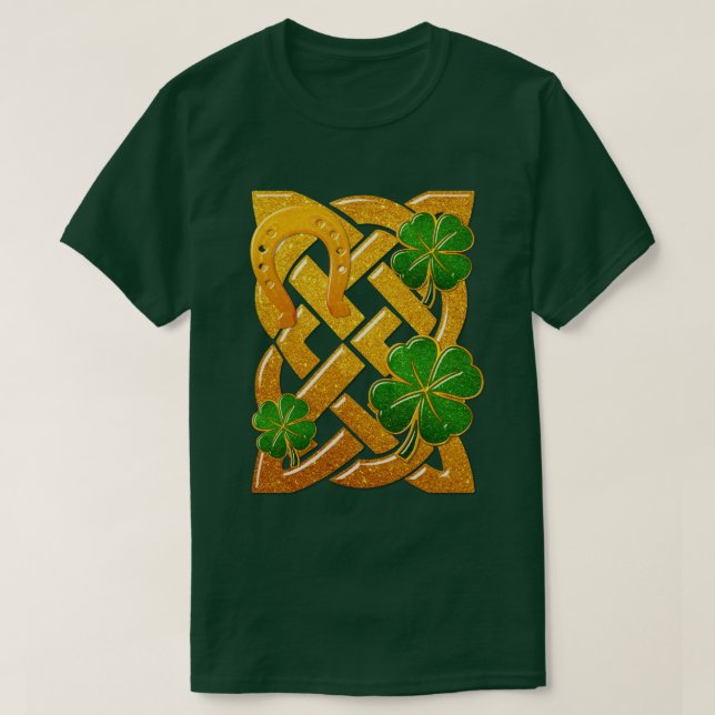 Camiseta Brincadeira irlandesa em 3D Whimsey ALL ADULT (Frente do Design)