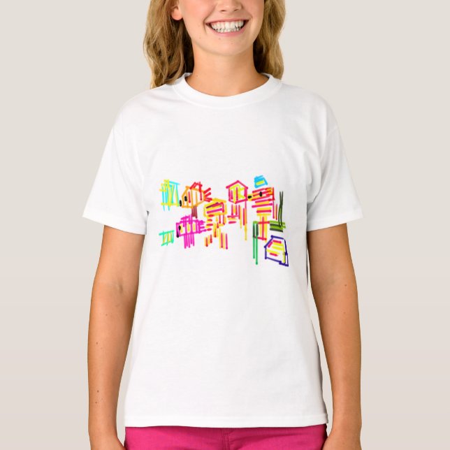 Camiseta Brincadeira no oceano  (Frente)