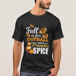 Camiseta Brincadeira Pumpkin Spice Catite Dom É Para Futebo