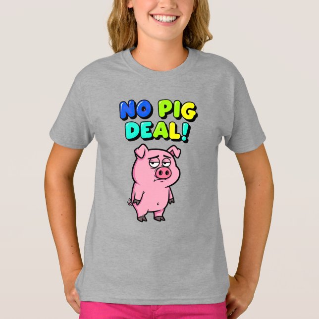 Camiseta Brincadeira Sem Porco (Frente)