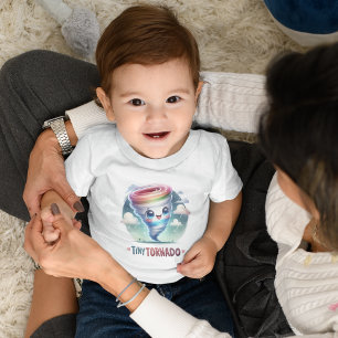 Camiseta Brincadeira - Tornado Minúsculo Colorido