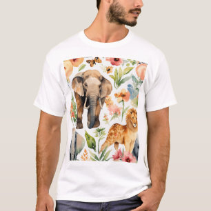 Camiseta Brincadeiras de beleza natural misturadas"