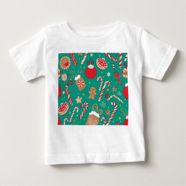 Camiseta Brincadeiras de Natal - Santas (Frente)