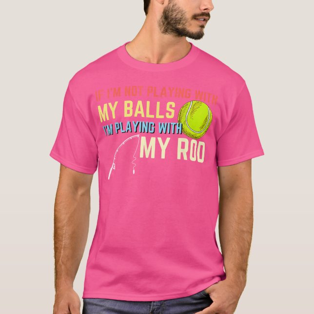 Camiseta Brincando Com Minhas Bolas Brincando Com Minha Pes (Frente)